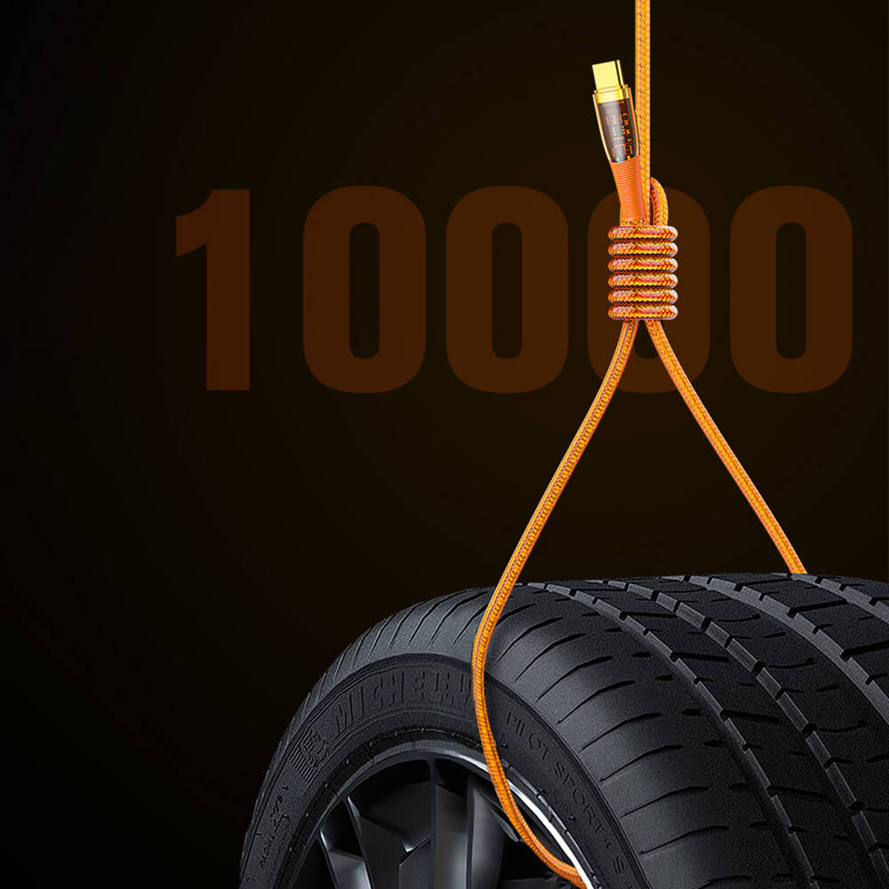 Recci RTC-P19CC Amber Serisi Type-C to Type-C PD 100W Şeffaf Tasarım Şarj ve Data Kablosu 1.5M Recci RTC-P19CC Amber Serisi Type-C to Type-C PD 100W Şeffaf Tasarım Şarj ve Data Kablosu 1.5M